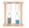 Sada 2 přesýpacích hodin, 3 a 5 min