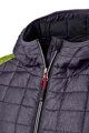 Dámská mikina JN Ladies Knitted Hybrid Jacket, ,zelený melír/antracitová velikost M