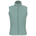 Dámská mikrofleecová vesta Kariban fleece vest women, mátová, vel. S