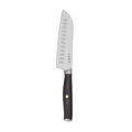 Nůž santoku 14cm z RCS recyklované oceli, černá