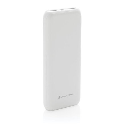 Powerbanka 20000mAh 18W s power delivery, bílá