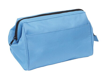 Kosmetická taška na zip, modrá