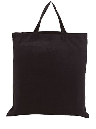 bavlněná taška, černá