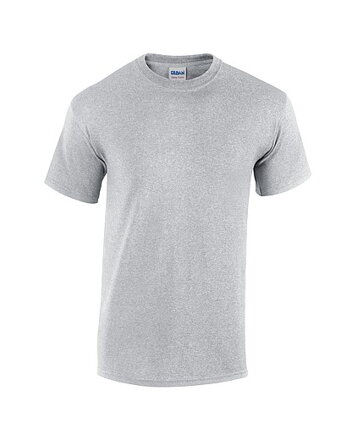 Triko GILDAN HEAVY COTTON ADULT T-SHIRT 180g, světle šedý melír, 4XL