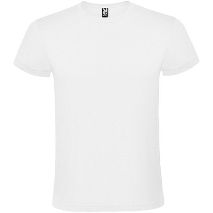 Unisex tričko s krátkým rukávem, ROLY ATOMIC, bílá, vel. 4XL