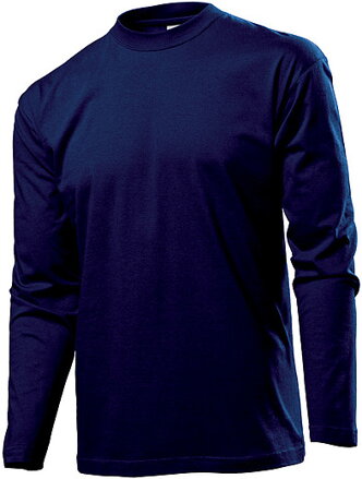 Tričko STEDMAN CLASSIC LONG SLEEVE MEN tmavě modrá L