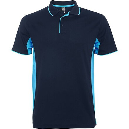 Unisex polokošile Roly Montmelo, námořní modrá, velikost L