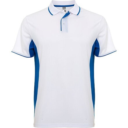 Unisex polokošile Roly Montmelo, bílá, velikost L