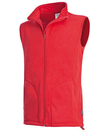 Vesta STEDMAN ACTIVE FLEECE VEST MEN červená XL