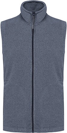 Pánská mikrofleecová vesta Kariban fleece vest men, tmavá námořní modrá, vel. M