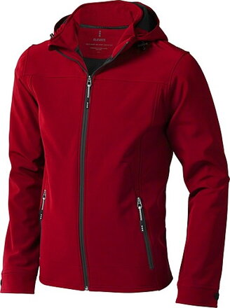 Bunda ELEVATE LANGLEY SOFTSHELL JACKET červená L