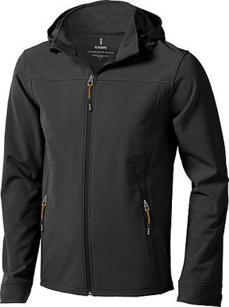 Bunda ELEVATE LANGLEY SOFTSHELL JACKET antracitová L