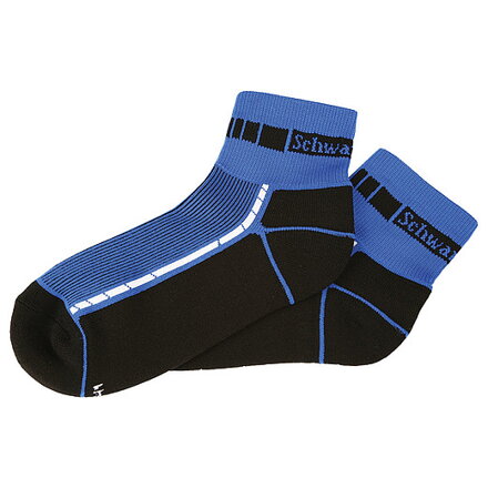 SCHWARZWOLF BIKE ponožky, modrá, velikost 42-44