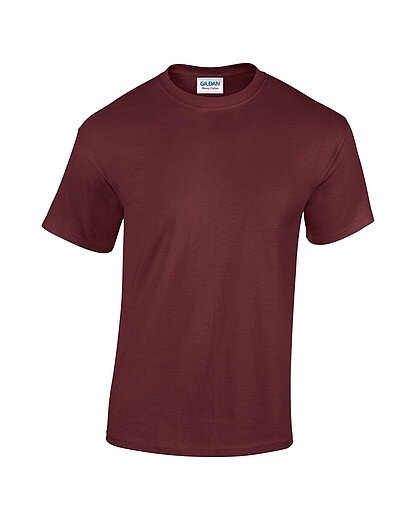 Triko GILDAN HEAVY COTTON ADULT T-SHIRT 180g, červenohnědá, 4XL