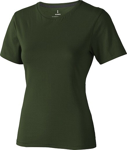 Tričko ELEVATE NANAIMO LADIES T-SHIRT army zelená M