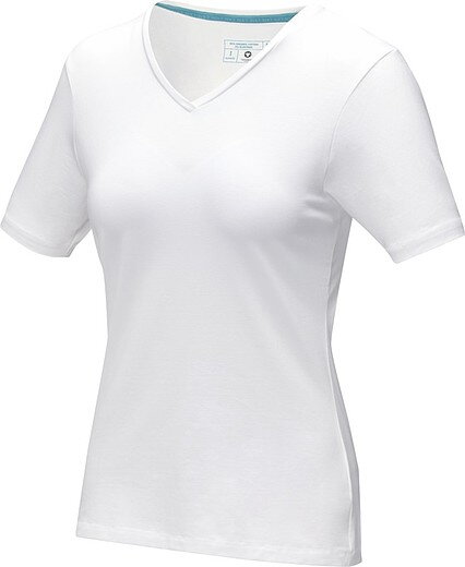 Tričko ELEVATE KAWARTHA LADIES V-NECK bílá XL