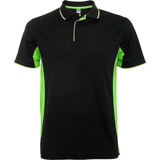 Unisex polokošile Roly Montmelo, černá, velikost L