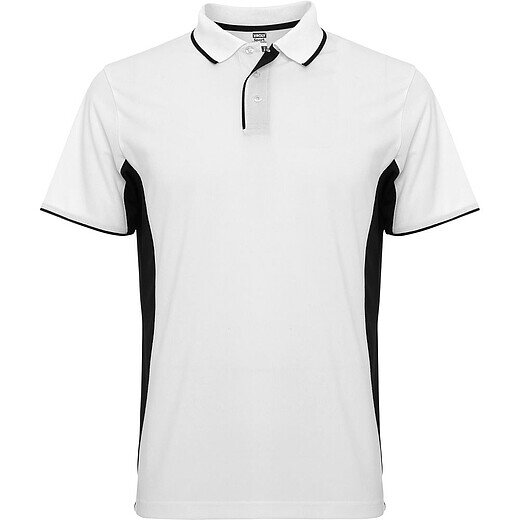 Unisex polokošile Roly Montmelo, bílá, velikost XL